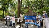 Anti-Pakistan protest in New York on International Day of Victims of Enforced Disappearances