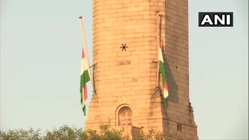 Flags at Rashtrapati Bhavan, Parliament at half-mast as nation observes 7-day mourning due to Pranab Mukherjee's demise