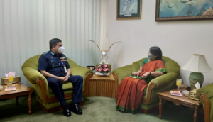 Indian envoy in Bangladesh meets BAF chief, discusses defence cooperation