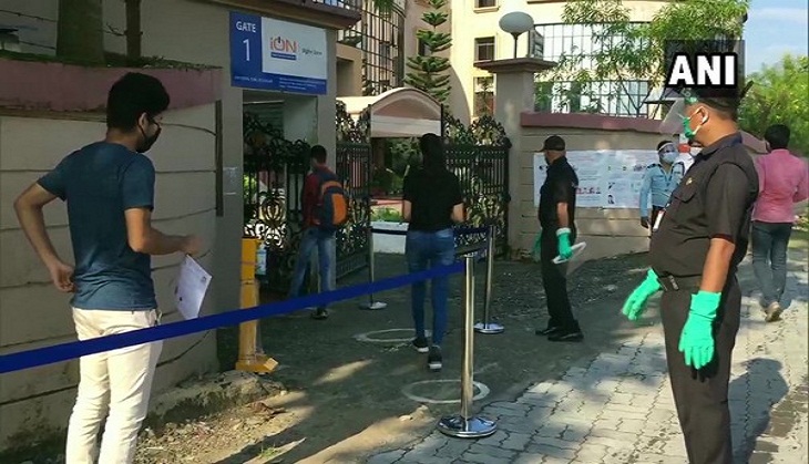 Social distancing norms adhered at JEE centres on Day 2