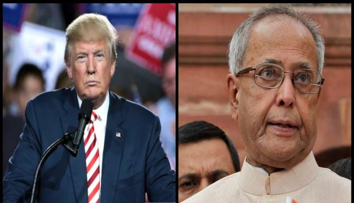 Donald Trump extends condolences to ex-President Pranab Mukherjee's family