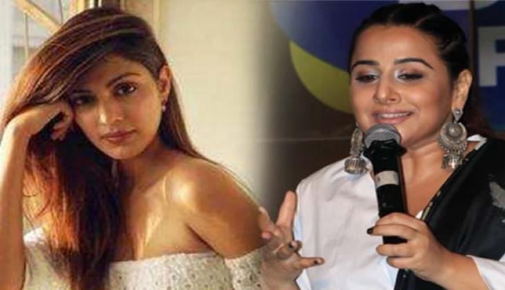 Vidya Balan slams 'media trials' against Rhea in connection with Sushant Singh Rajput death case