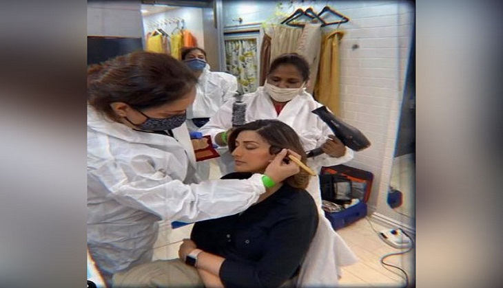 Sonali Bendre gets 'back to work', shares video of shoot day