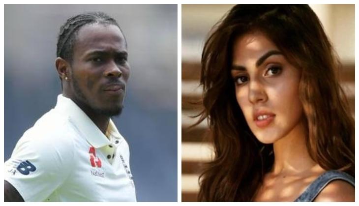 Jofra Archer Tweet viral after NCB Arrest Rhea Chakraborty