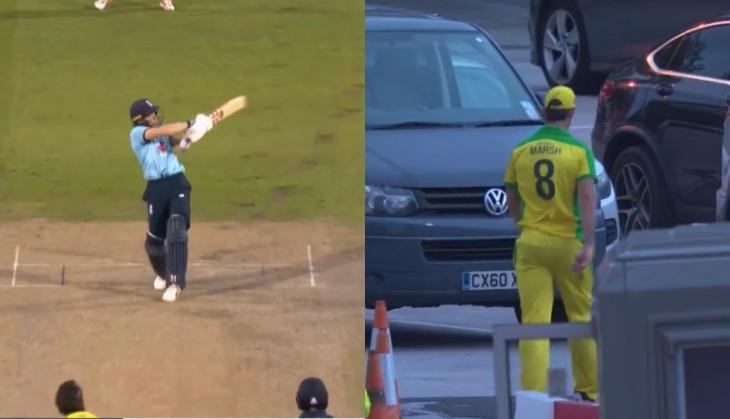 AUS vs ENG: Mitchell Marsh Fetches Ball From Parking Lot After Sam Billings’ Six