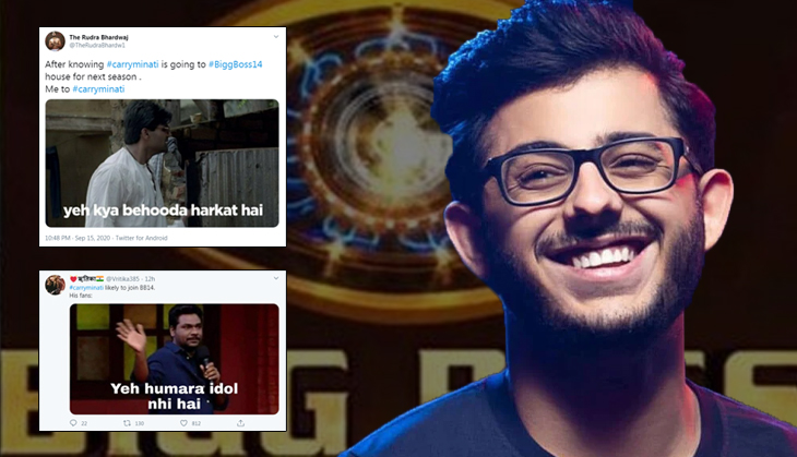 Bigg Boss 14: Carry Minati aka Ajey Nagar in Salman Khan’s show? Memers reaction will make you go ROFL