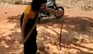 Woman rescues cobra while wearing saree; netizens call her 'rockstar'