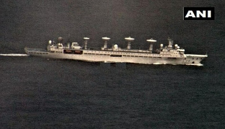 India-China Border Tensions: Indian Navy tracks Chinese research vessel in Indian Ocean
