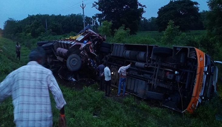 Andhra Pradesh: Several injured after lorry-bus collision in Krishna