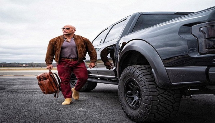Dwayne Johnson channelises inner 'Black Adam' as he rips off gates of his house