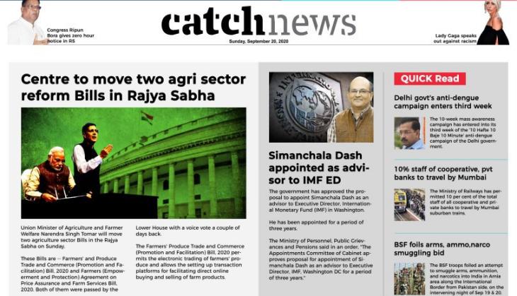 20th September Catch News ePaper, English ePaper, Today ePaper, Online News Epaper