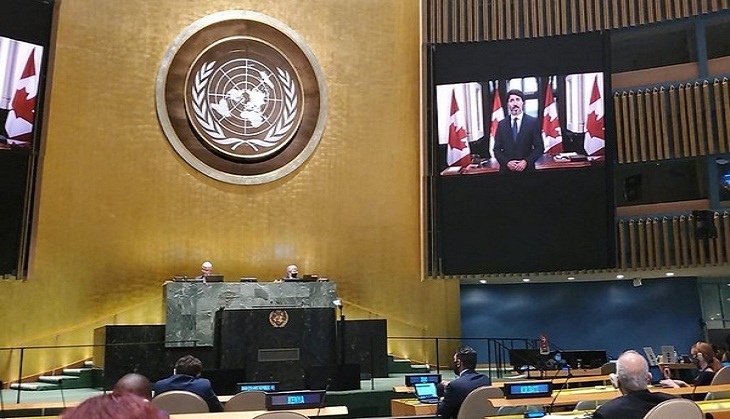 Justin Trudeau at UNGA: 'World is in crisis, system is broken'