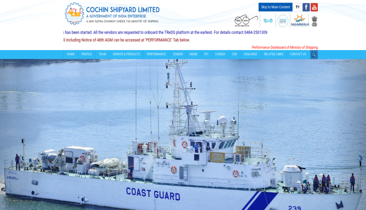 cochine shipyard
