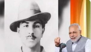 Shaheed Bhagat Singh's stories of bravery, courage will inspire countrymen for years: PM Modi