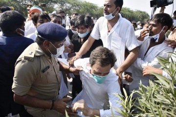 Sanjay Raut slams UP police for manhandling Rahul Gandhi, says gangrape of democracy