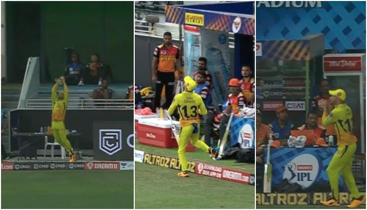 IPL 2020, CSK vs SRH: Faf du Plessis grabs a stunner near boundary line to dismiss David Warner