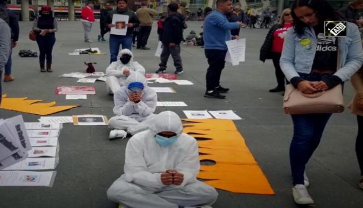 Canadian Baloch activists stage protest in Toronto against atrocities by Pakistan