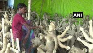 UP: Idol makers in Gorakhpur suffer losses due to coronavirus pandemic