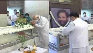 PM Modi, Nadda pay last respects to Ram Vilas Paswan 