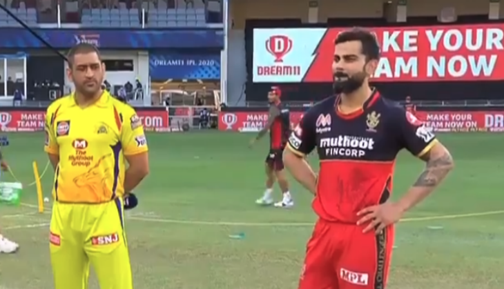 IPL 2020 CSK vs RCB: Royal Challengers Bangalore have won the toss and have opted to bat