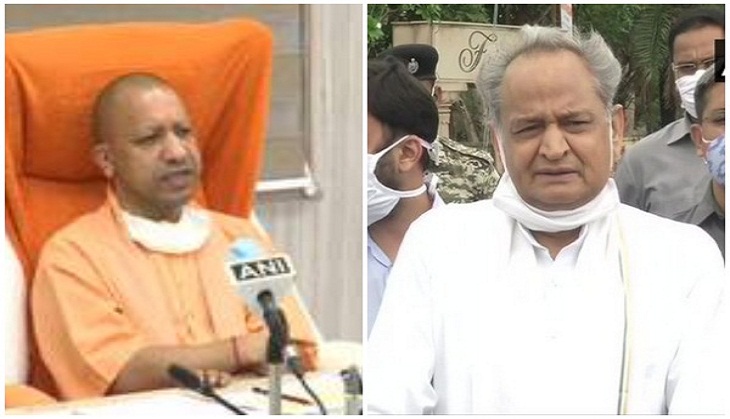 UP: Priest shot at in Gonda, Ashok Gehlot advises Yogi Adityanath to take action