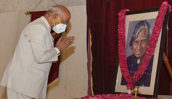 APJ Abdul Kalam birth anniversary: President Kovind pays floral tribute to ex-Prez on his 89th birth anniversary