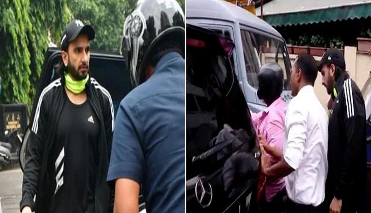 Ranveer Singh meets with minor road accident in Mumbai [WATCH]