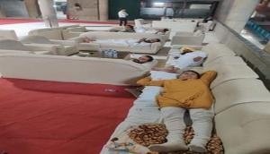 Protesting AAP MLAs spend night inside Punjab Assembly