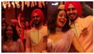 Neha Kakkar and Rohanpreet Singh shake a leg on their roka ceremony; video goes viral