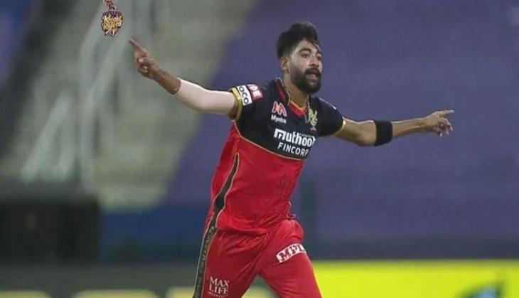 IPL 2020 KKR vs RCB: Mohammad Siraj becomes first bowler to bowl two maiden overs in IPL match