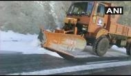 J-K: Snow cleared from Mughal Road in Rajouri district