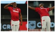 KXIP’s Sheldon Cottrell amazing response to little Indian girl who copied his salute celebration