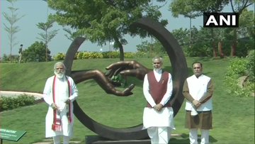 PM Narendra Modi inaugurates 'Arogya Van' in Narmada