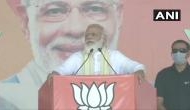 Democratic NDA fighting against 'parivar tantra gathbandhan': PM Modi 