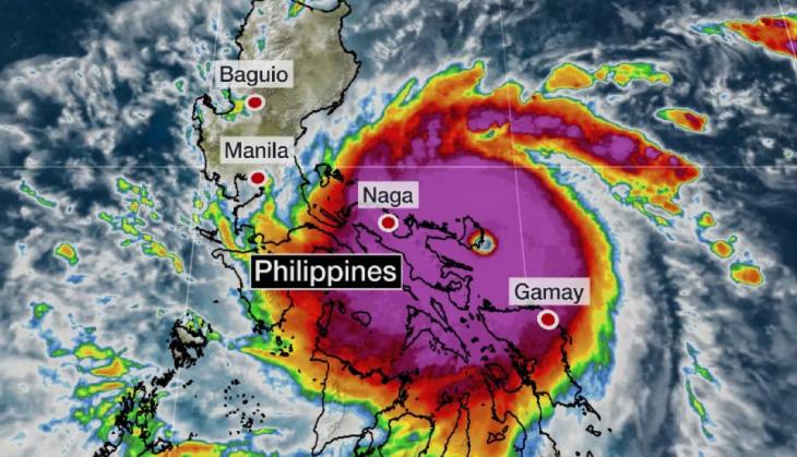 Super typhoon Goni makes landfall in Philippines