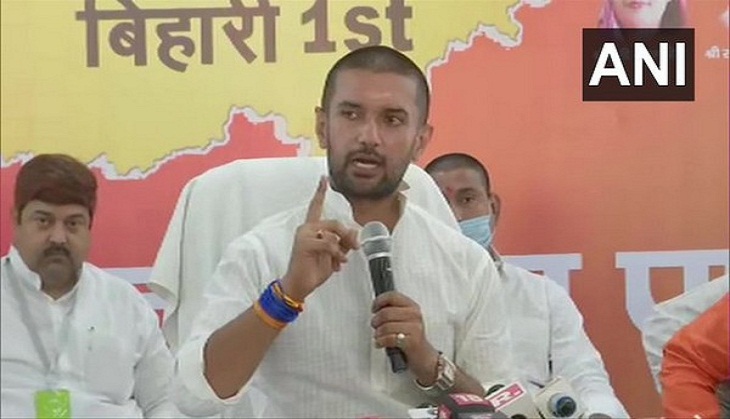 LJP leader Chirag Paswan: Will never support Nitish Kumar, Sushil Modi