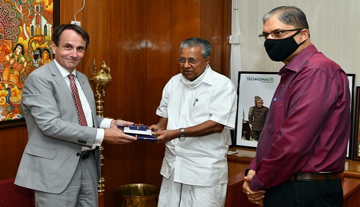 German Consul General meets Kerala CM