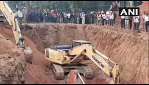 MP: Rescue operation underway for toddler stuck inside borewell in Niwari
