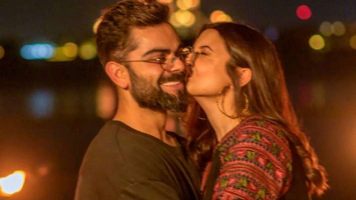 Anushka Sharma shares loved-up pictures from Virat Kohli's 32nd birthday celebrations