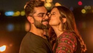 Anushka Sharma shares loved-up pictures from Virat Kohli's 32nd birthday celebrations