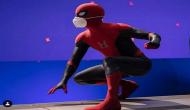 Tom Holland shares first look of 'Spider-Man 3,' along with mask message