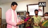 Tripura: CM Biplab Deb launches bamboo candles made by women's SHG