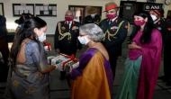 Indian Army chief's wife delivers gifts from Gorkha soldiers to their wives in Nepal