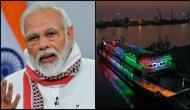 PM Modi inaugurates Ropax ferry services between Surat and Saurashtra in Gujarat