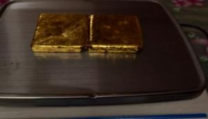 Kerala: Extracted gold seized from three passengers at Thiruvananthapuram airport