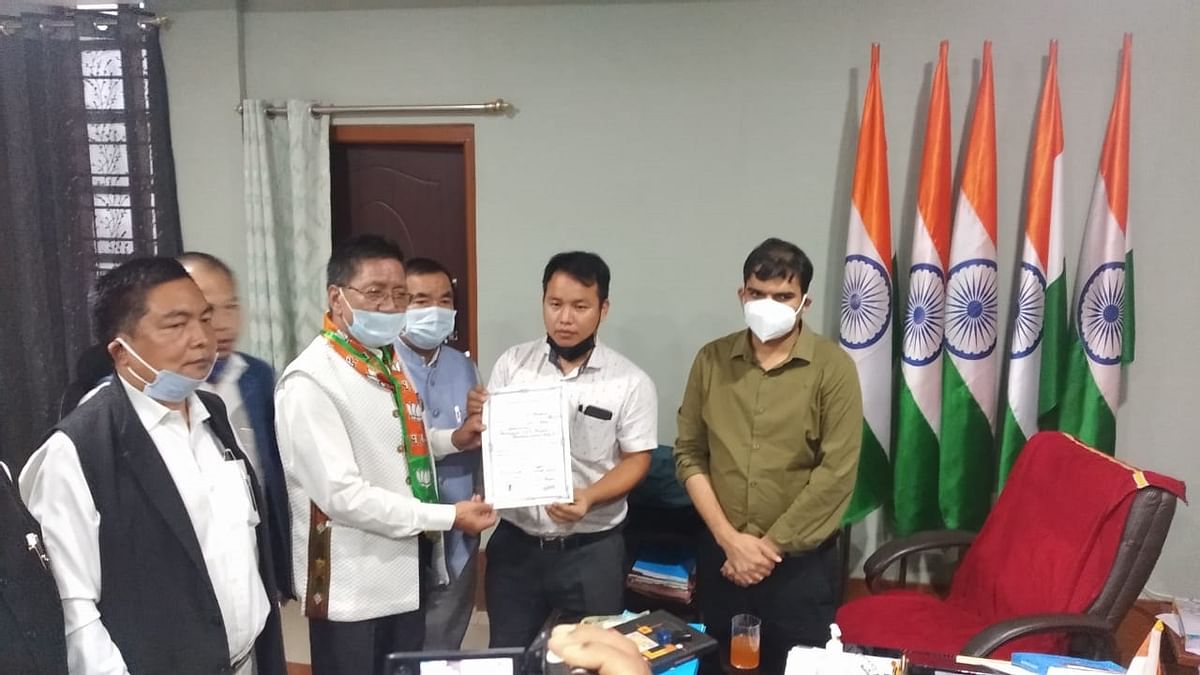 BJP candidate wins Singhat in Manipur by-polls