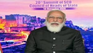 PM Modi at SCO meet: India stands against terrorism, arms smuggling, money laundering