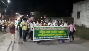 Abdul Salam family suicide: TDP holds candlelight rally demanding CBI probe 