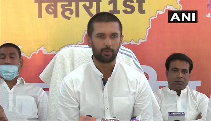 LJP chief Chirag Paswan congratulates Nitish Kumar on taking oath as Bihar CM again