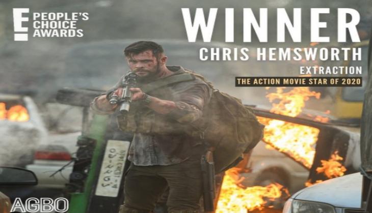 Chris Hemsworth after winning Action Movie Star 2020 at PCA: I extracted the win right out